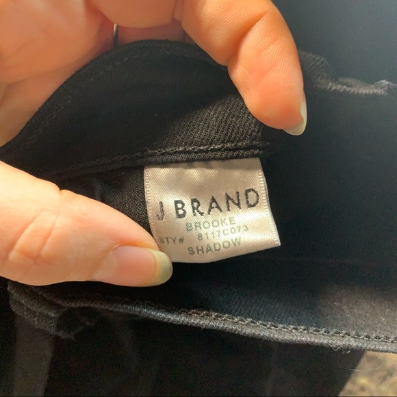J Brand size 27 NWT BROOKE mid rise bootcut black jeans - Picture 7 of 11